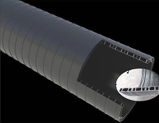[凯源牌]聚乙烯（xī）塑钢缠绕A型结构壁（bì）管