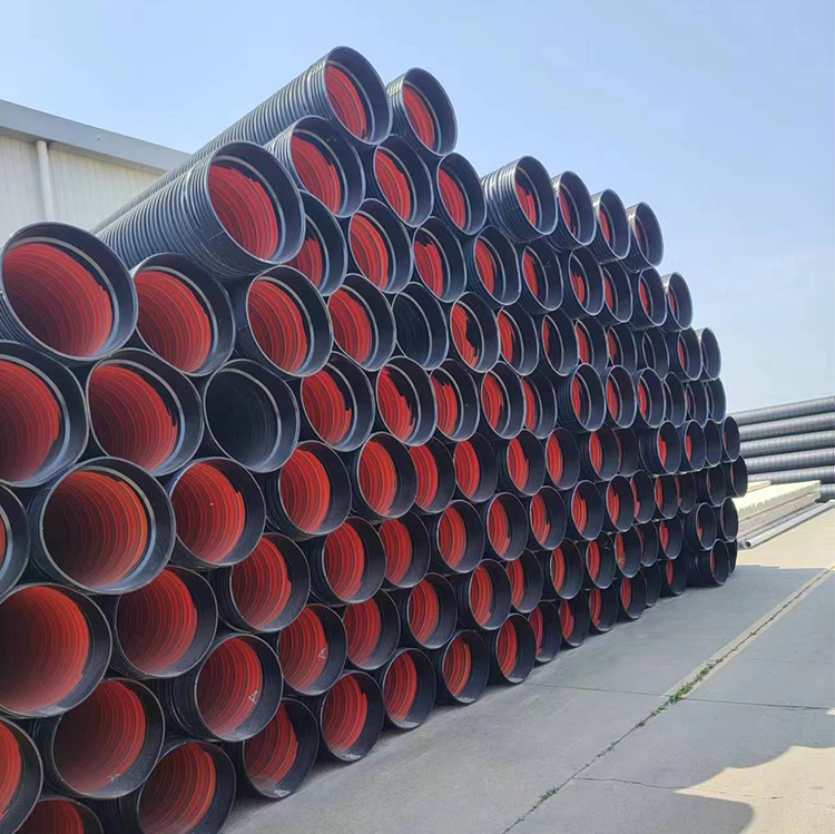 改性聚稀烃钢塑增强缠绕排水管