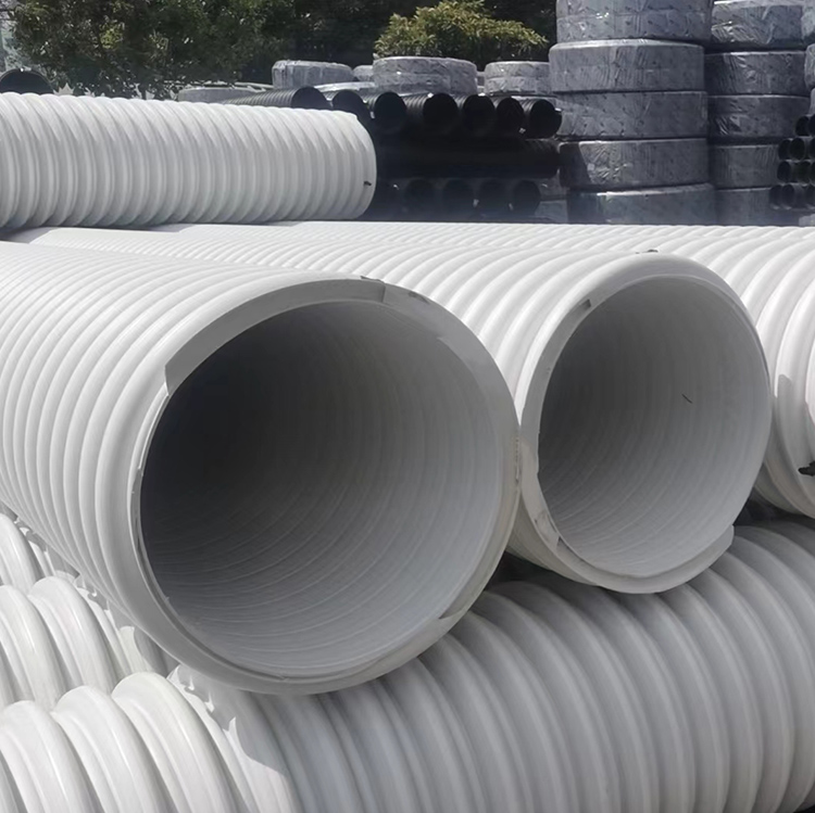 改性双色双（shuāng）波峰缠绕结构（gòu）壁管